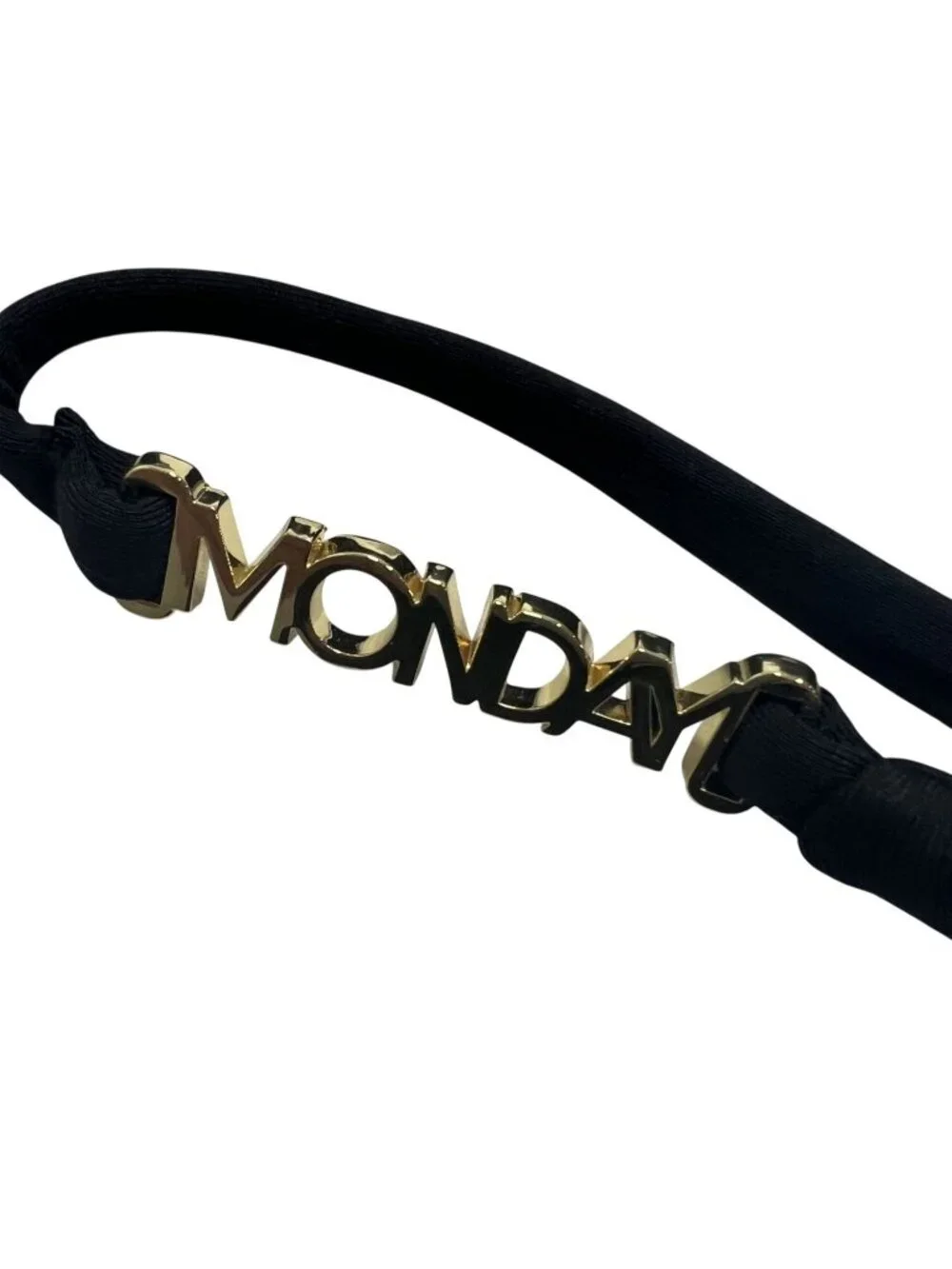MONDAY Swimwear Monday Thong Bikini Bottoms in Black